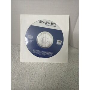 Corel WordPerfect Productivity Pack 2003 PC CD ROM OEM Windows Word Perfect